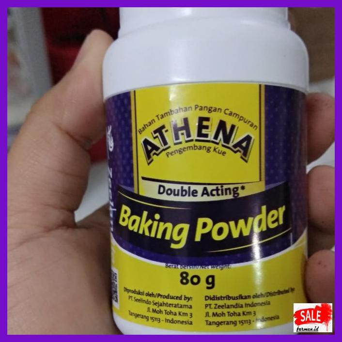 

DERPOWBAKING- ATHENA BAKING POWDER 80GR -ASLIII.