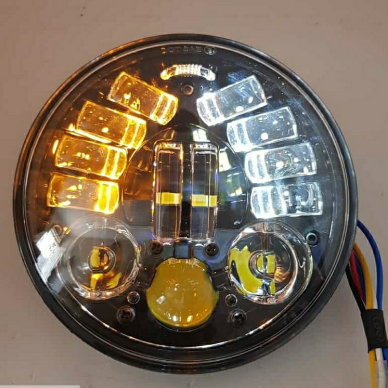 Lampu Daymaker 16 Led 5,75in - 19 Led 7in cb vixion ninja tiger megapro GL