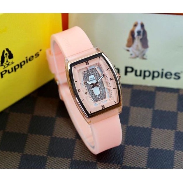 [COD] Jam Tangan Wanita HUSH PUPPIES 9028P TERMURAH Free Box Ori & Baterai