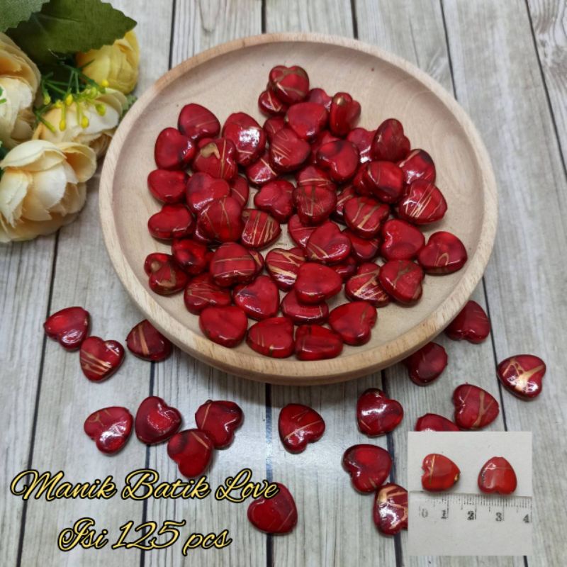 Manik Love Batik Mote Love Motif Batik Mote Marble Love