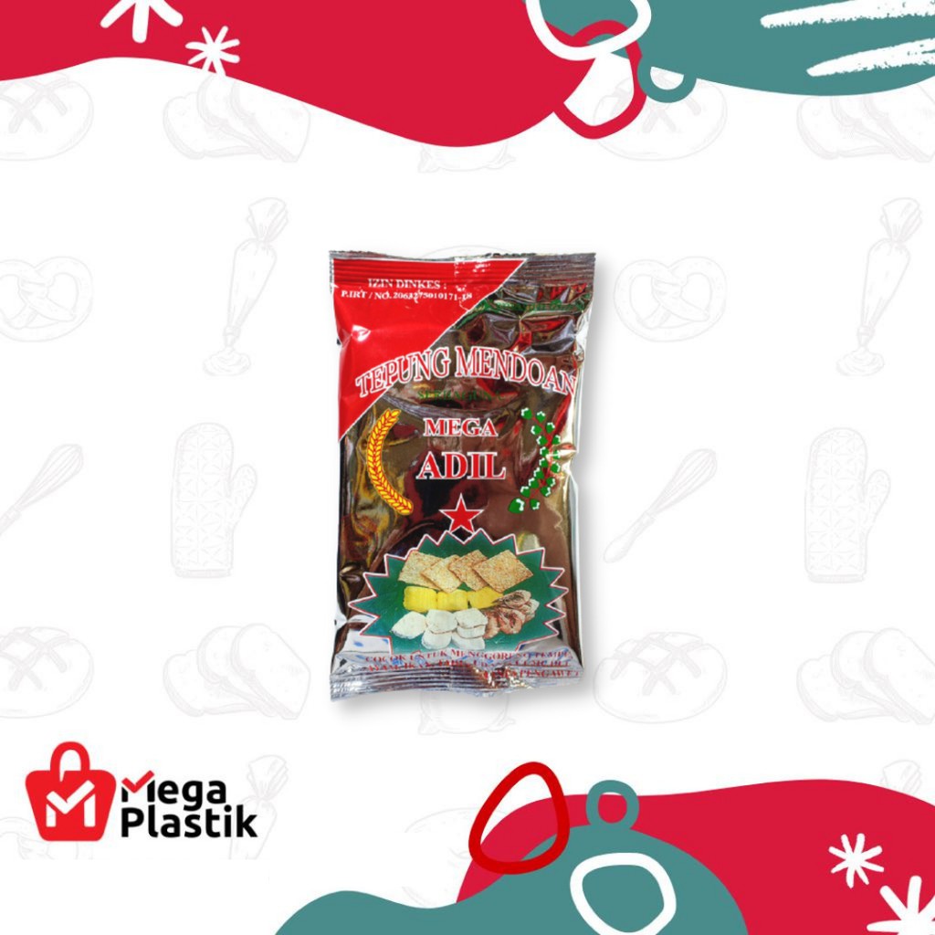 

Tepung Mendoan Mega Adil Kemasan 85gr (1pcs)