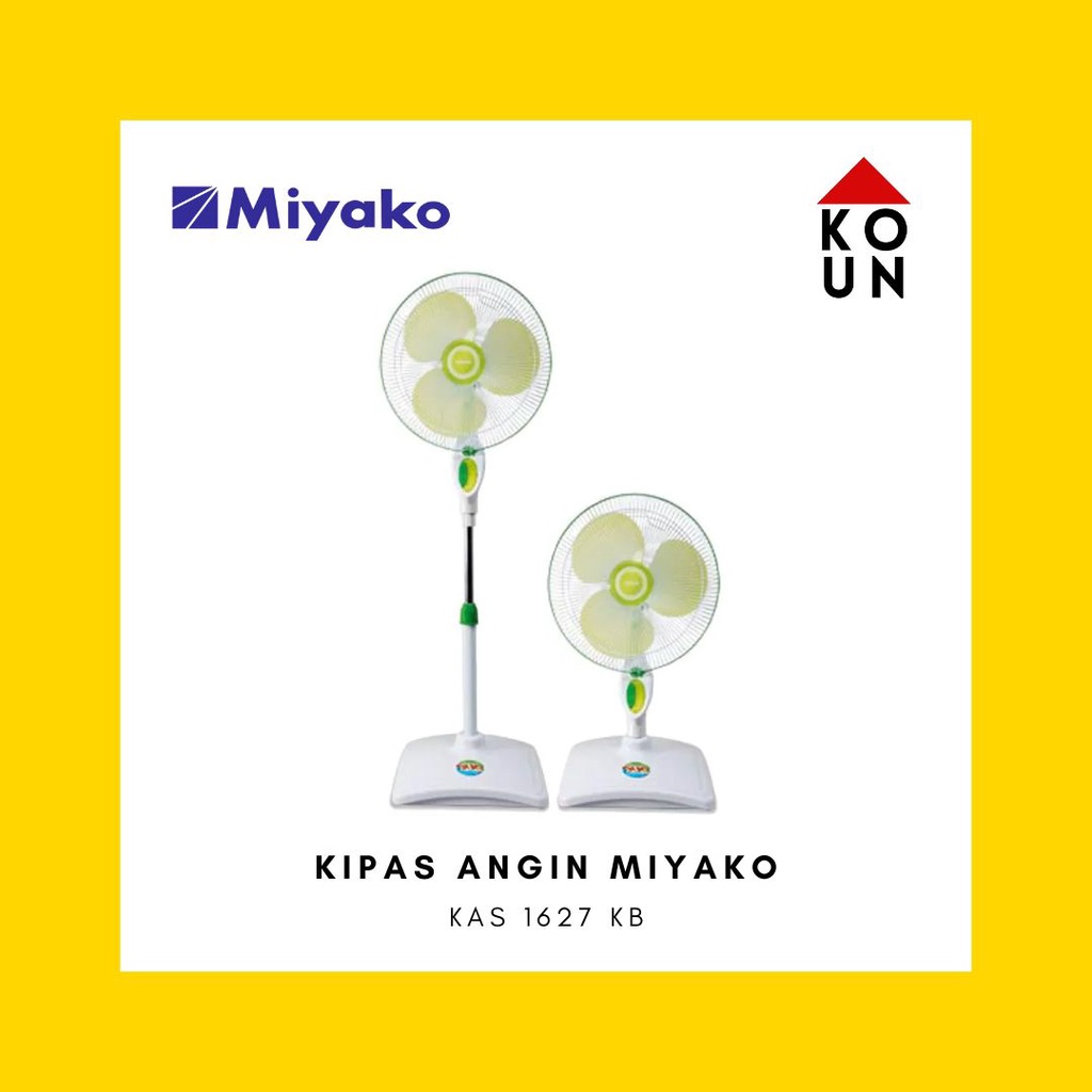 Jual KIPAS ANGIN MIYAKO KAS 1627KB / KAS-1627KB / KAS 1627 KB [TERMURAH