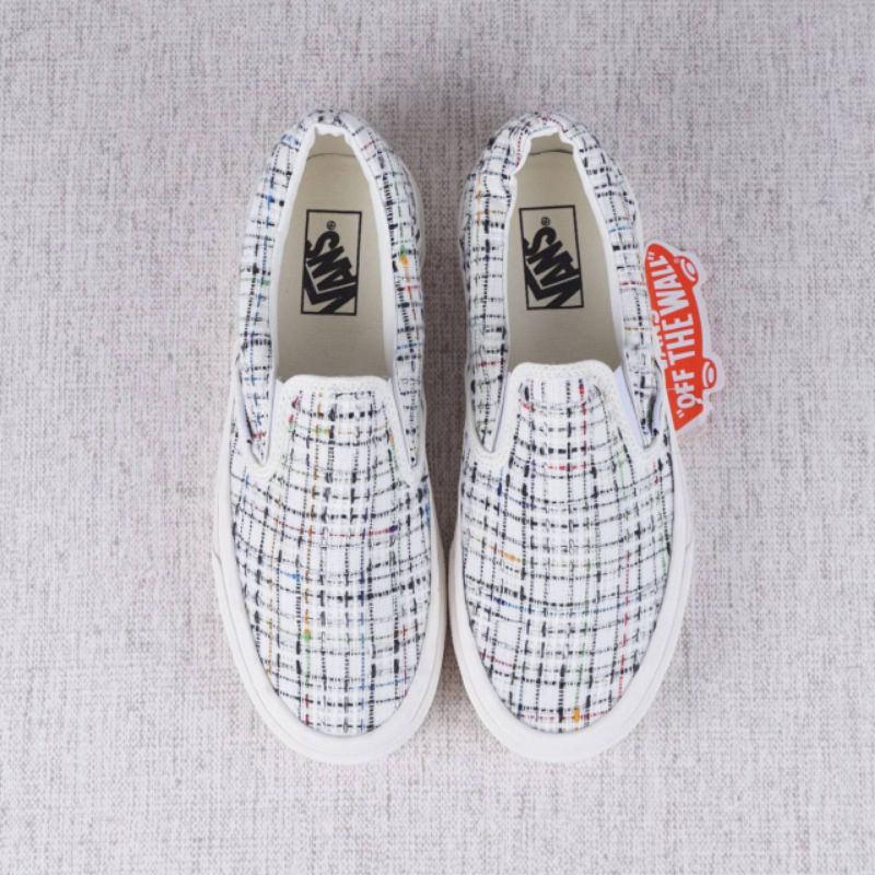 Vans Slip On Woven Plaid