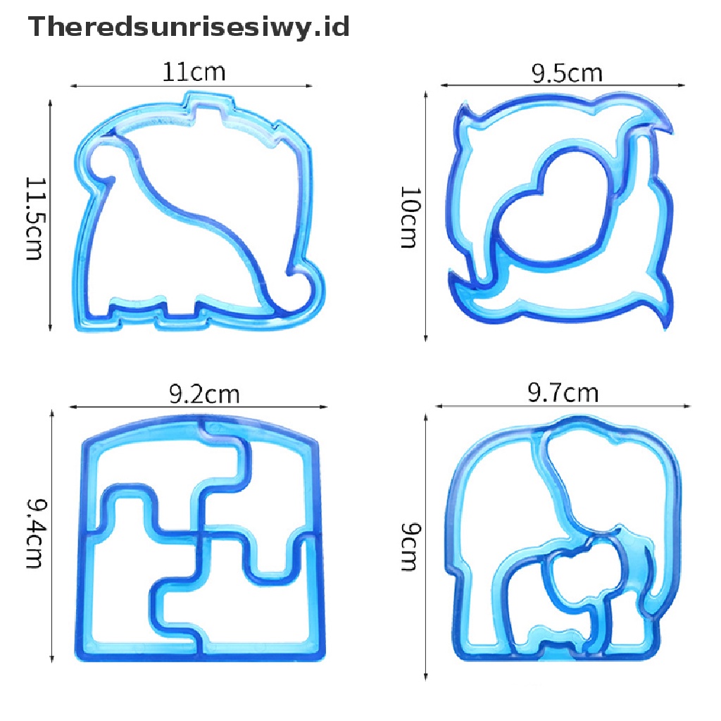 # Alat Rumah Tangga # Cetakan Pemotong Makanan Roti Biskuit Sandwich DIY