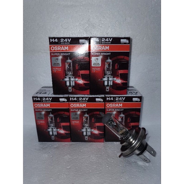 lampu Halogen H4 24V 100/90W