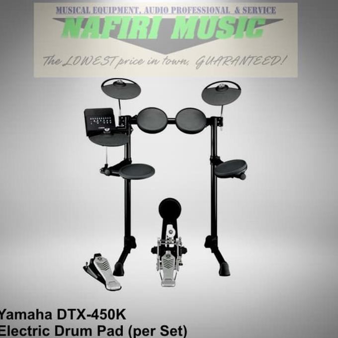 Elektrik Drum Yamaha Dtx450 / Dtx450K / Dtx-450K / Dtx 450 / Dtx450K