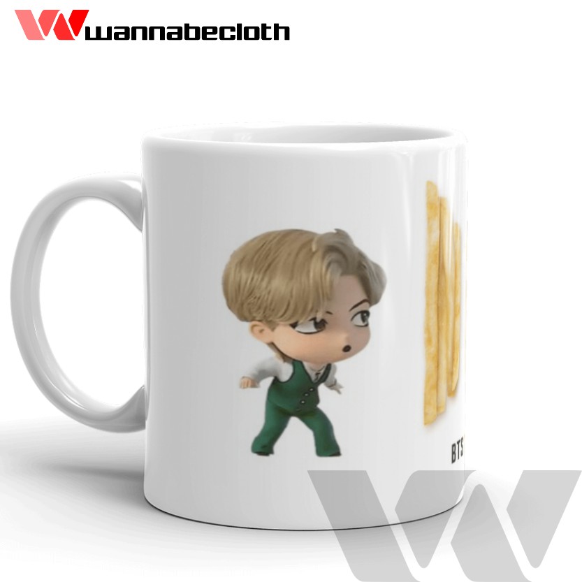 Mug BTS Meal Cetak Gelas Mug Custom Mug Satuan Cetak Mug Souvenir Mug Kpop Mug BTS Meal v8