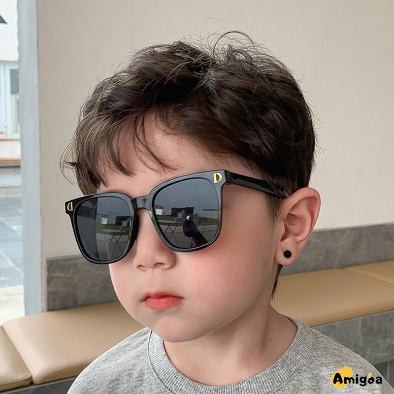 Kacamata Fashion Anak Laki-laki Perempuan Universal Anti-UV Street Shooting Sunshade Sunglasses - AG2