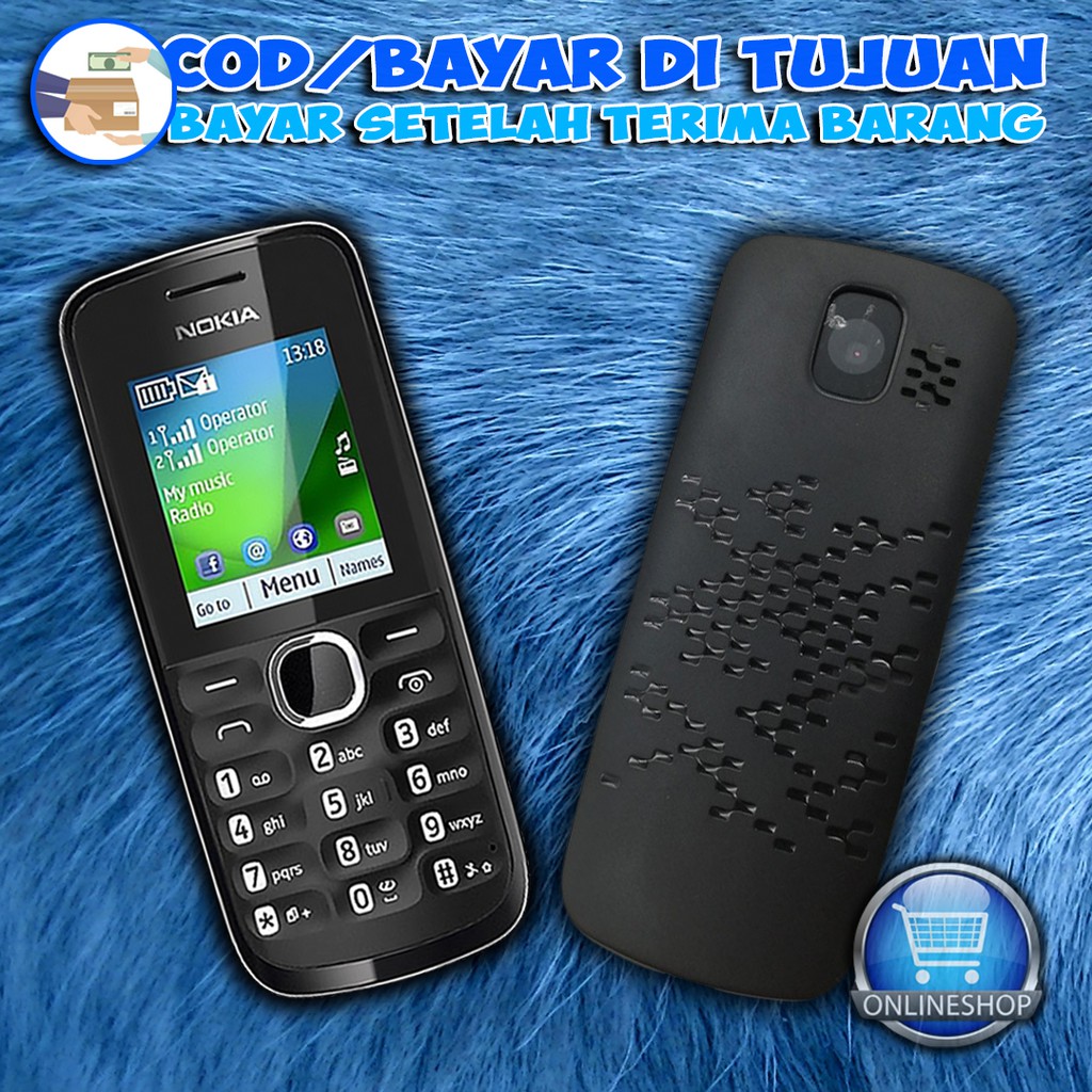 Nokia 110c Dual Sim Jadul Aplikasi Lengkap
