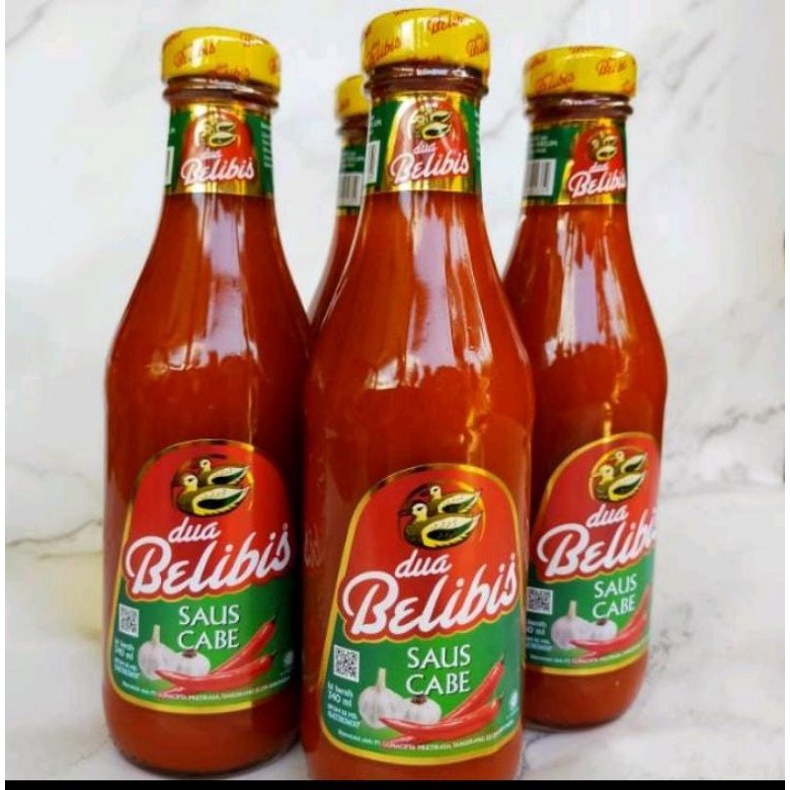 

Saus Cabe Dua Belibis botol Kaca