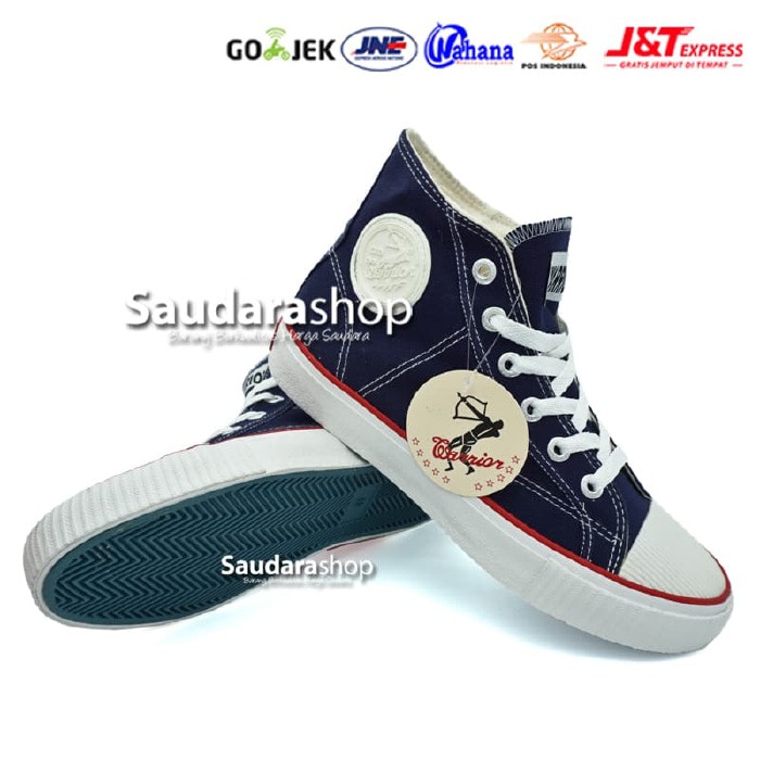 Sepatu Warrior Classic / Sepatu Sekolah Warrior / Sepatu Warrior Navy