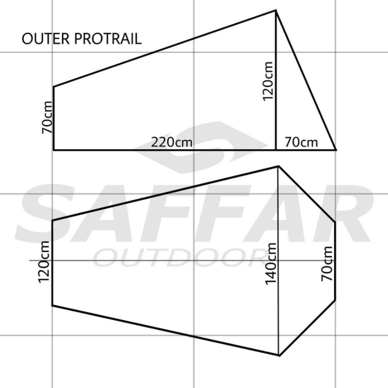 tarptent piramid Protrail saffaroutdoor tenda camping ultralight