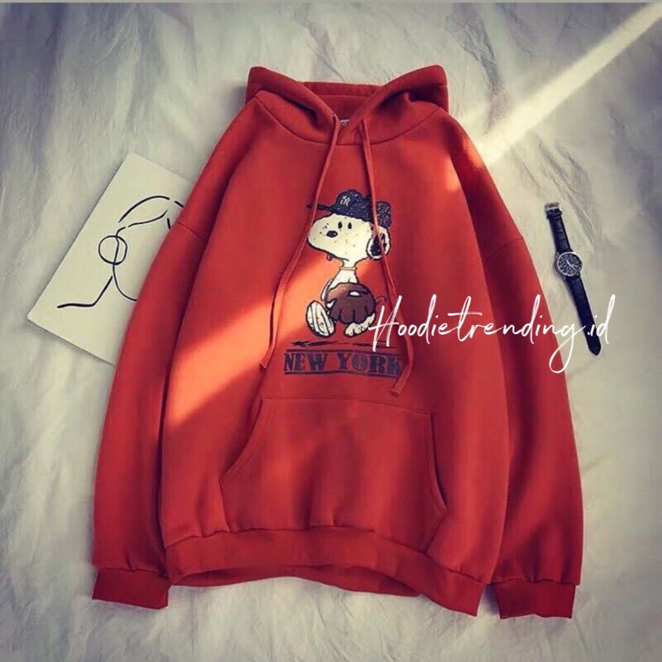 HODISO - Hoodie Jumper Pullover Snoopy Size M-Xxl (Pria&amp;Wanita)