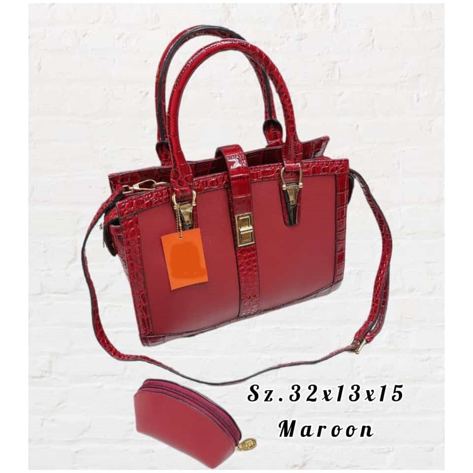 Tas Selempang Wanita Fashion Handbag Tas Kerja Wanita Import Selempang Cewek Slingbag Croco Bag Mewah