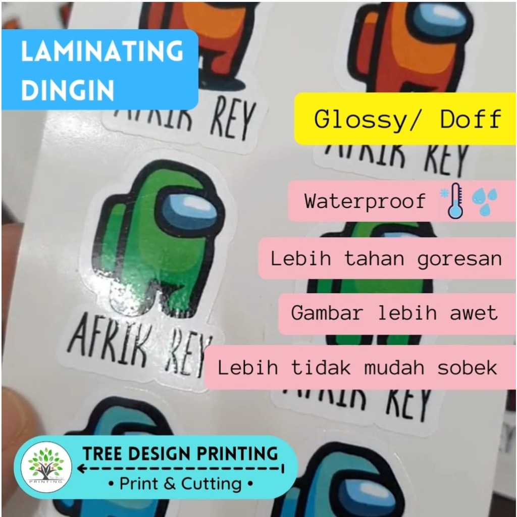 

Laminating DINGIN Ukuran A3+ TAMBAHAN/ Glossy / Doff / laminasi Dingin / Laminating Dingin Glossy / Laminating Dingin Doff