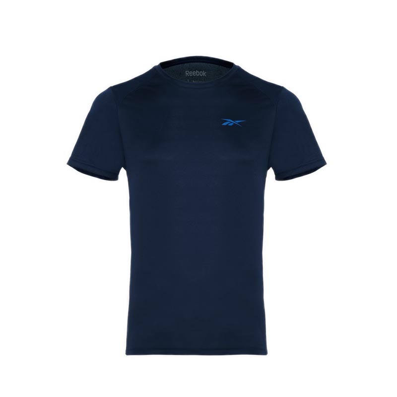 Reebok Men's T-Shirt - NAVY | Shopee Indonesia