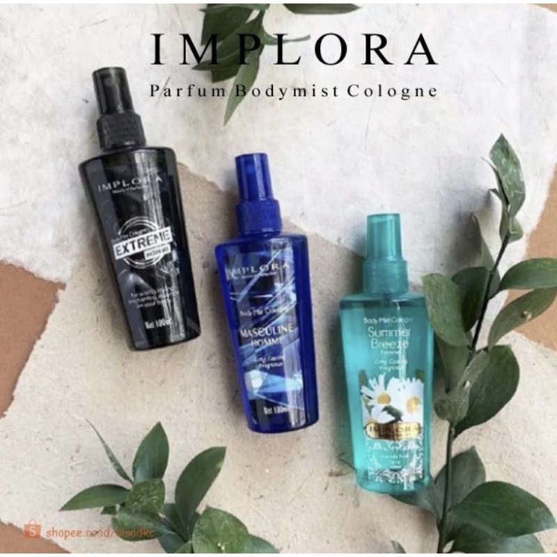 ❤mawarjingga❤ IMPLORA Body Mist Cologne