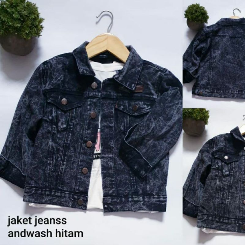 JAKET JEANS ANAK COWOK CEWEK KEREN