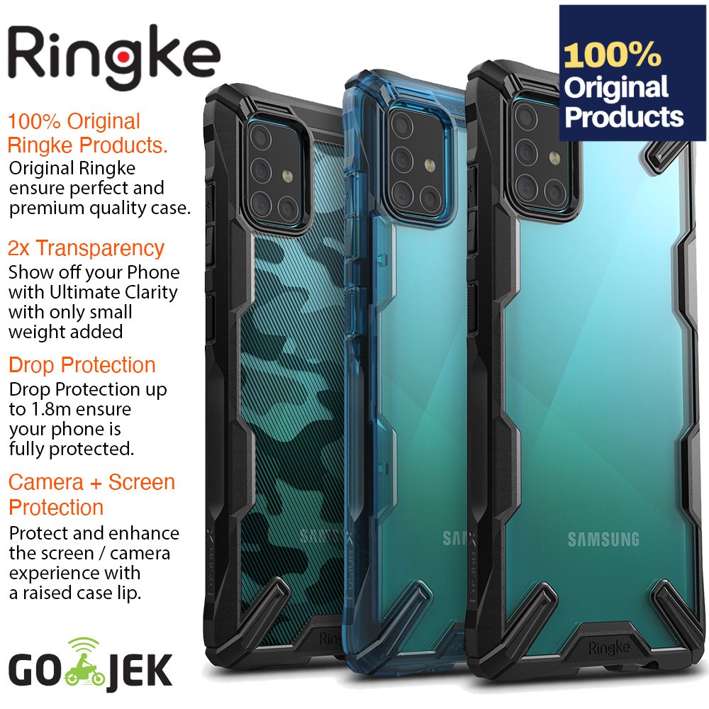 Original RINGKE Fusion X Case Samsung Galaxy A51 & A71