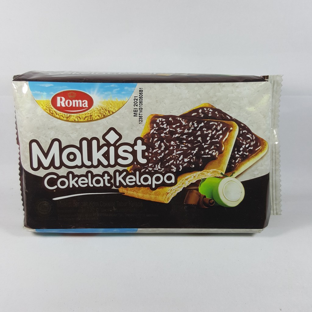 

Roma Malkist Cokelat Kelapa 135 gr