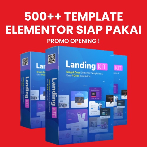 [PROMO OPENING] 500 TEMPLATE ELEMENTOR WORDPRESS TEMPLATE SIAP PAKAI ORIGINAL