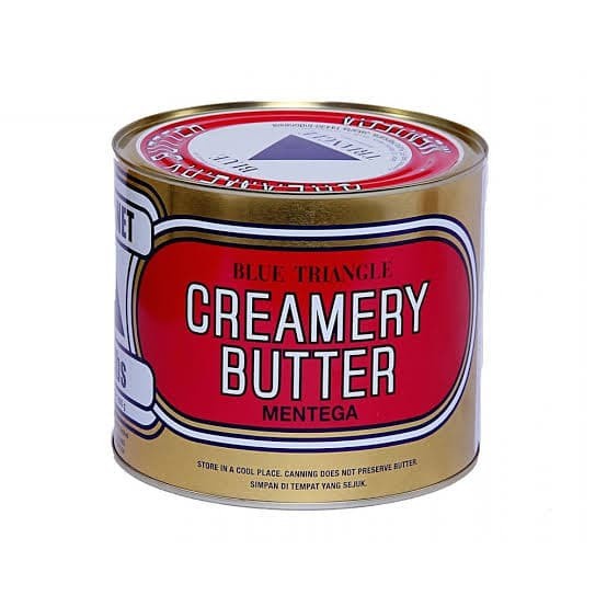 

butter-mentega- butter segitiga 2kg blue triangel creamery butter -mentega-butter.