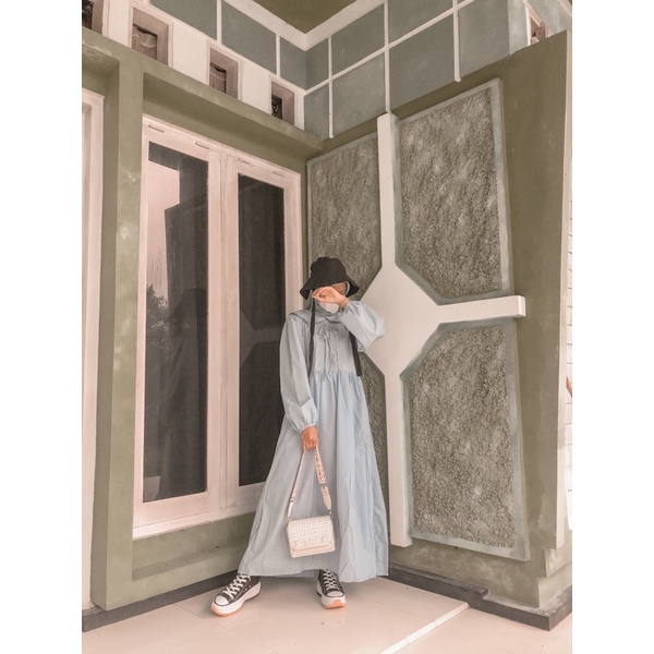 Gamis Vivorie - Vivorie Dress - Tunik Vivorie - Vest Vivorie - Set Vest Vivorie