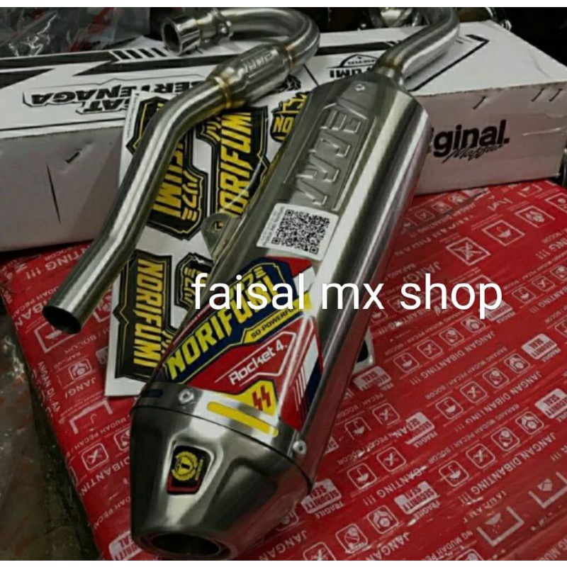 NORIFUMI ROCKET4 stainless wr155