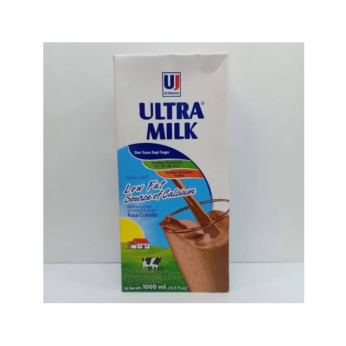 

Susu Ultra Milk Low Fat Source Of Calcium 1000ml Coklat