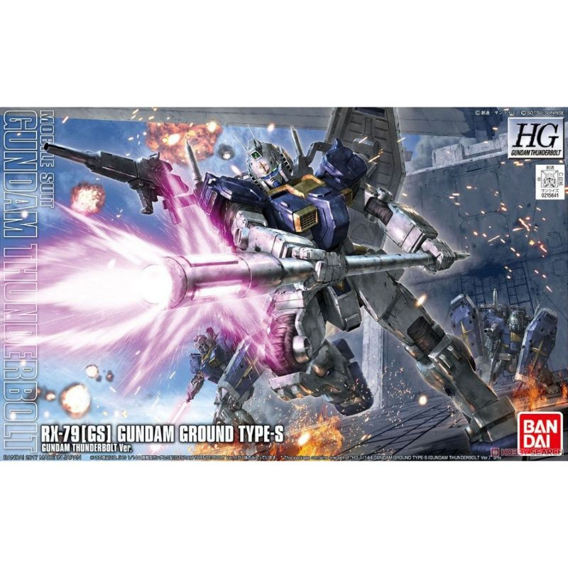Gundam HG/1/100 RX-79 (GS) Gundam Ground Type S Gundam Thunderbolt Ver Bandai