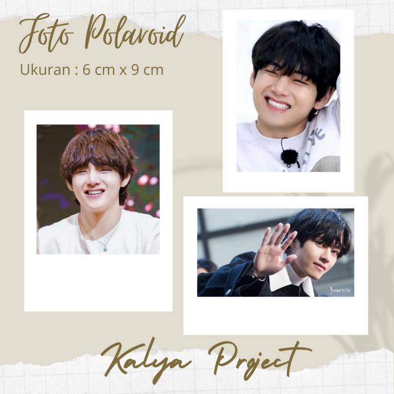 

Custom Foto Polaroid 6x9 cm Ivory 260 gsm Waterproof Murah Tanpa PO