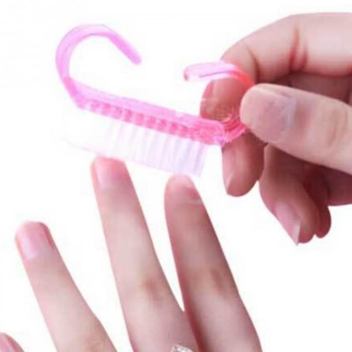 Sikat kuku kecil pembersih debu manicure / nail brush dust