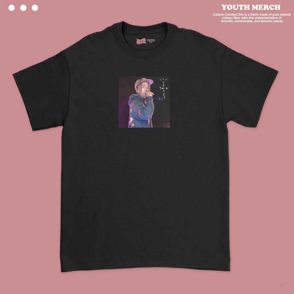 Kaos Musik Travis Scott - Musik Merch | Unisex | Baju Rapper Travis Scott | Travis Scott Tees