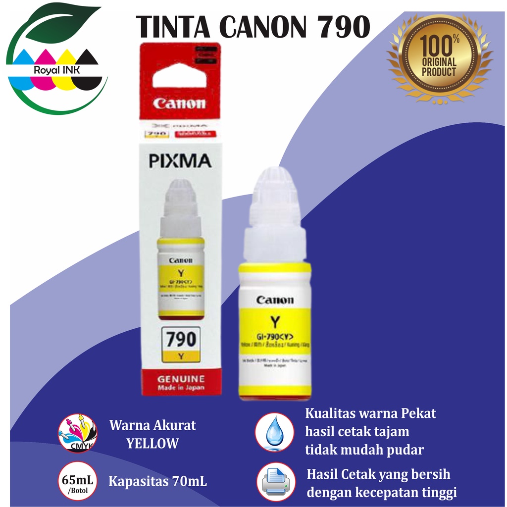 TINTA CANON GI 790 PREMIUM(COMPATIBLE) For CANON G1000, G2000, G2002, G3000