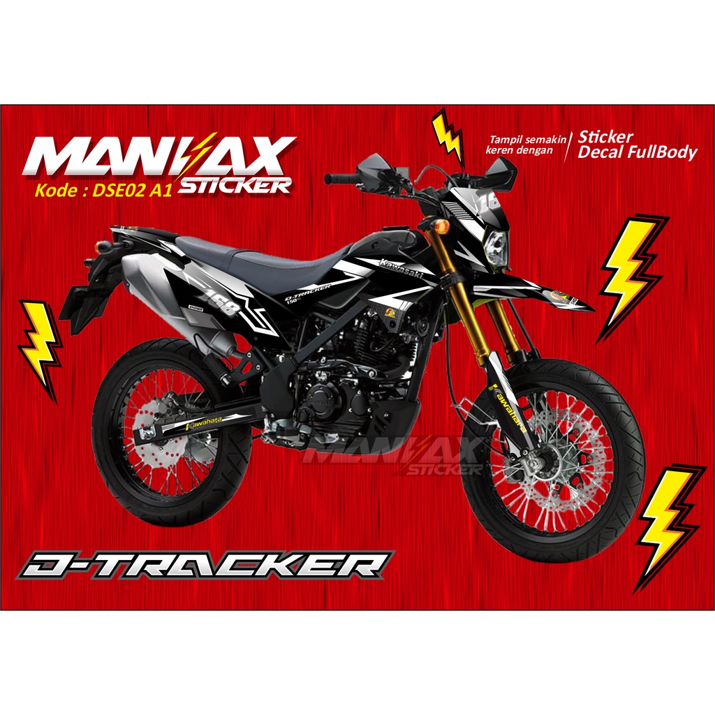 DECAL DTRACKER SE - DECAL KLX DTRACKER SE - STICKER DTRACKER CUSTOM - DSE02
