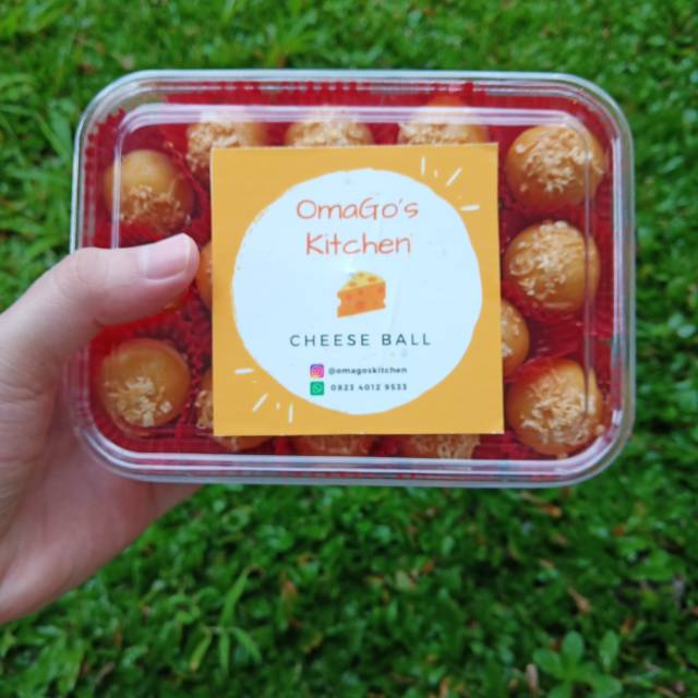 

Cheeseball Edam (Kue Lebaran)