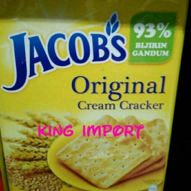 Jual JACOBS ORIGINAL CREAM CREAKERS Gr Biskuit Jacobs Shopee Indonesia