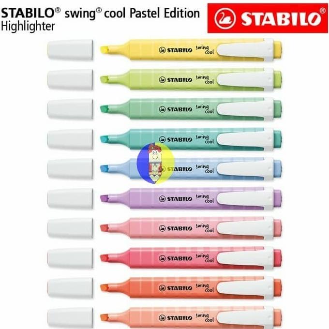 

favorit] Swing Cool Stabilo Pastel SET 10 - Edition All / Highlighter 10 pcs