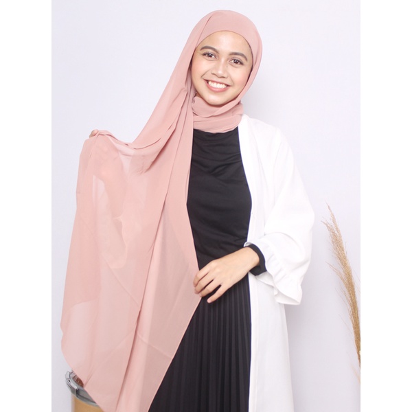 PASMINA INNER 2IN1 CERUTY BABYDOLL PREMIUM / PASHMINA INNER 2IN1 BISA BOLAK BALIK / PASHMINA INSTAN