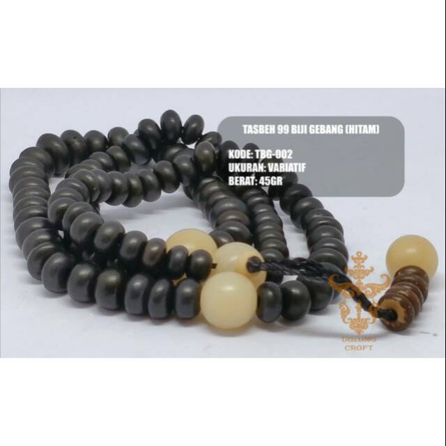 Tasbih biji gebang