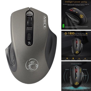 Mouse Gaming Game Wireless Tanpa Suara Silent Bluetooth Mose Mos Silen Mouse Gaming USB Cepat Tepat 