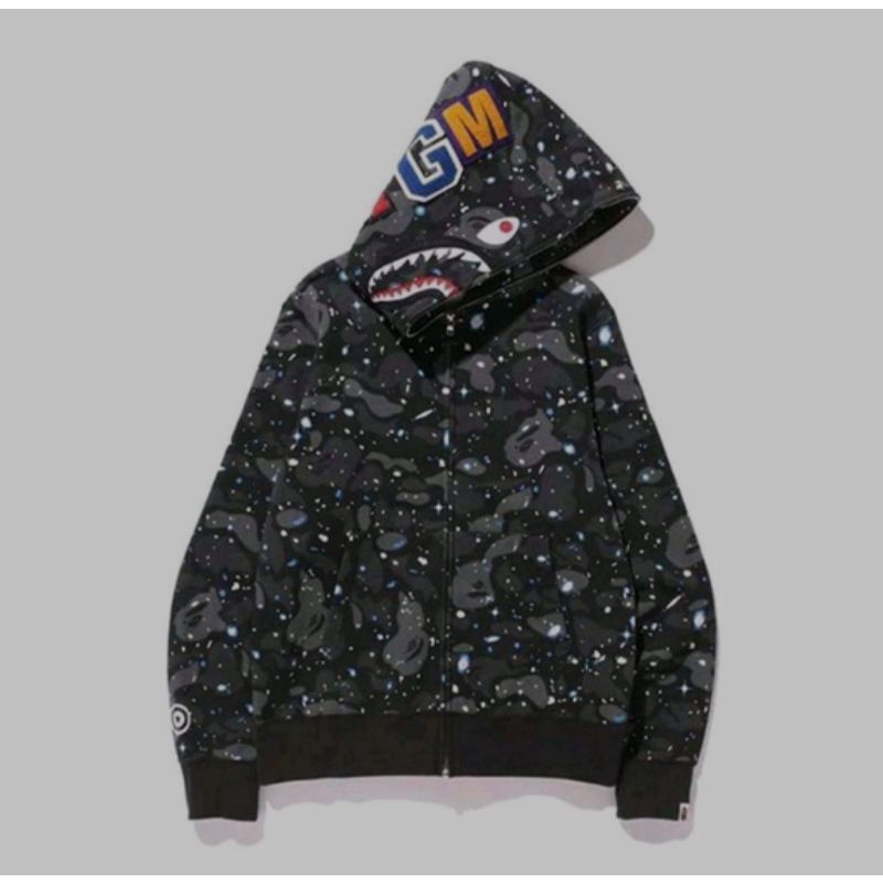 JAKET A BATHING APE GLOW IN THE DARK