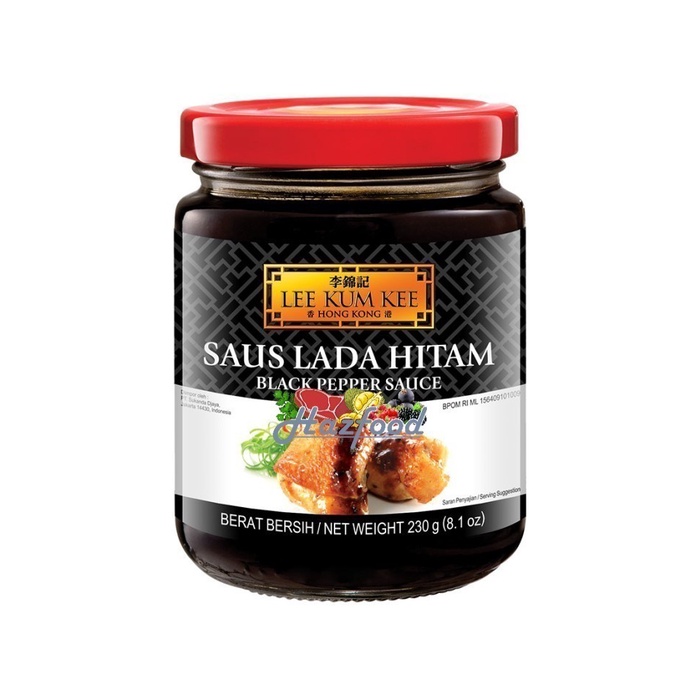 

Lee Kum Kee Black Pepper 230 g / Lee Kum Kee Saus Lada Hitam