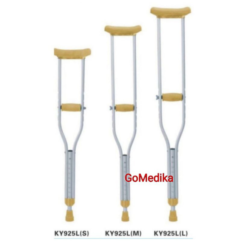 Tongkat Ketiak /crutch / Kruk / Tongkat Jalan / Tongkat Bantu Jalan GEA