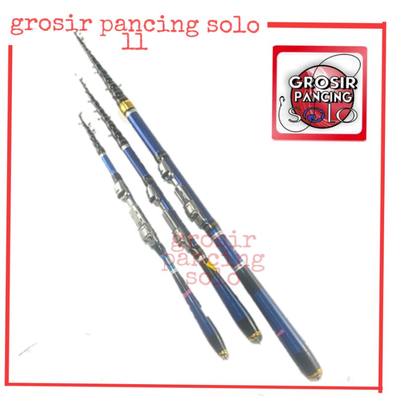 joran tegek Oregon silincah si lincah 180/210/240/270/300/360/450cm set kolong