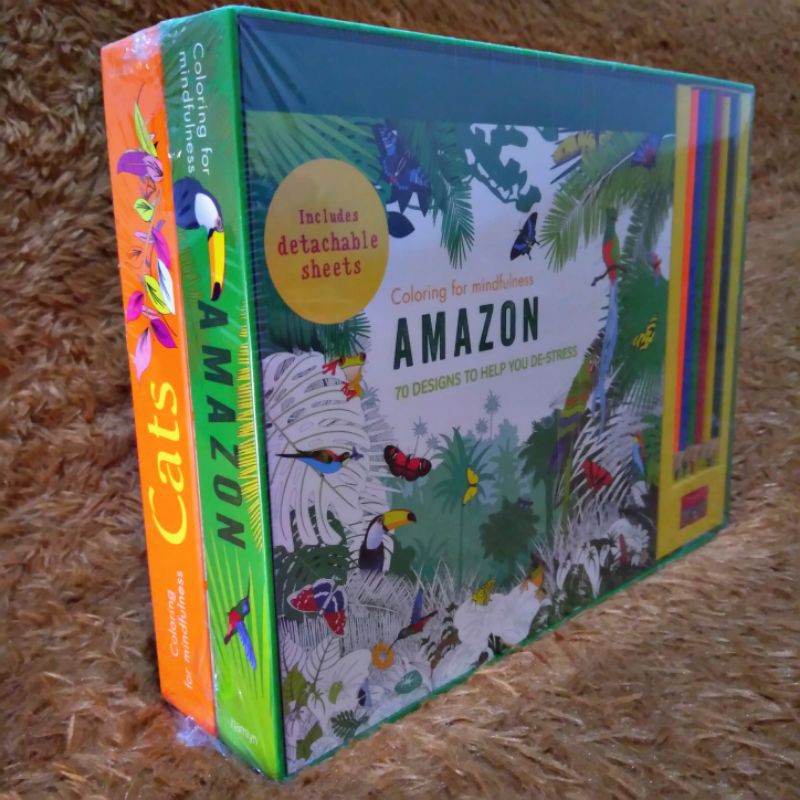 

Coloring Kit Bundle Amazon and Cats