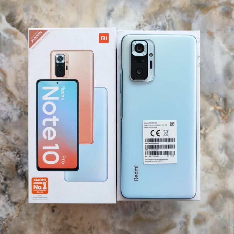 Xiaomi Redmi Note 10 Pro 8/128 ram 8 internal 128 Gb seken mulus