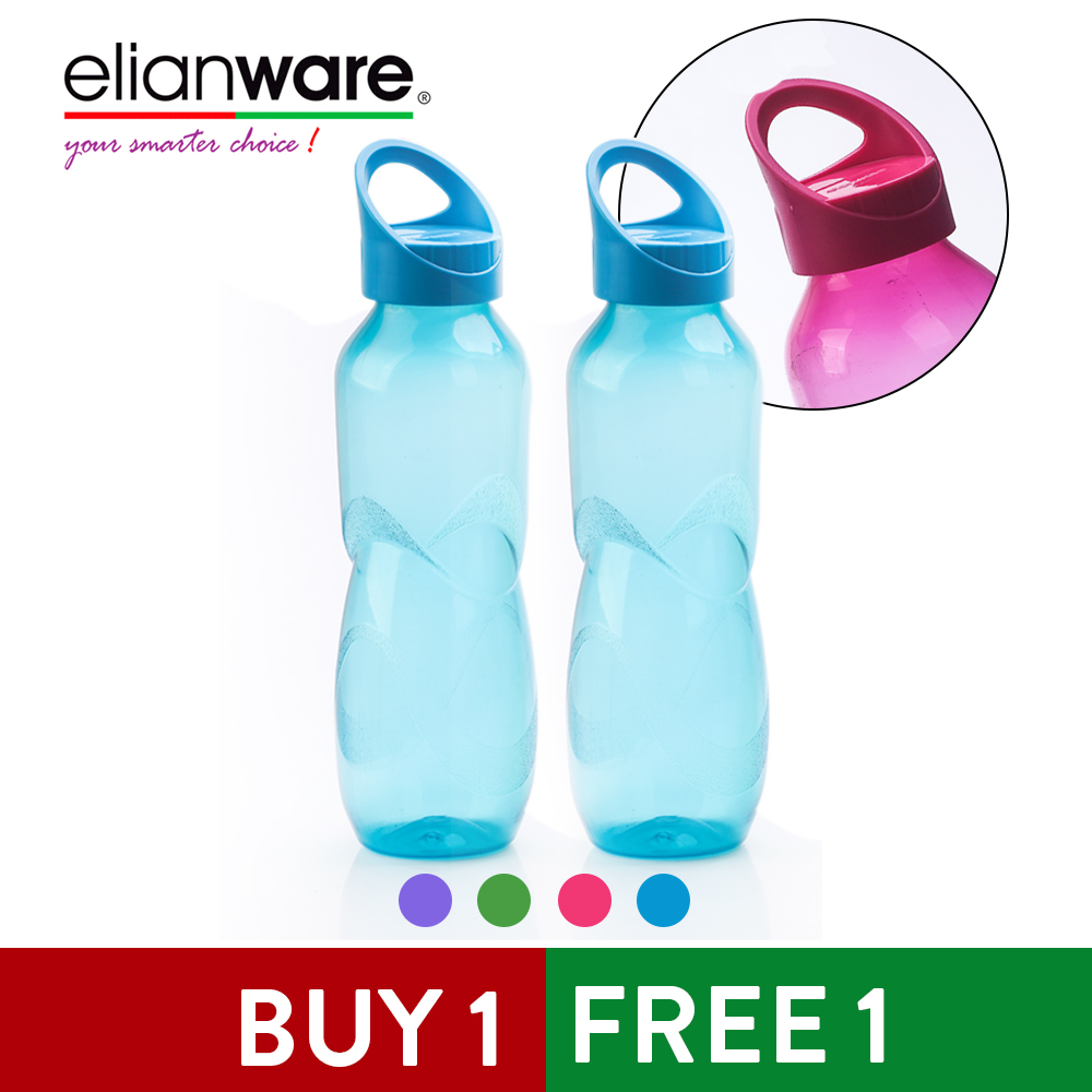 Elianware BPA Free Water Tumbler with Handle (750ml x 2 Pcs)