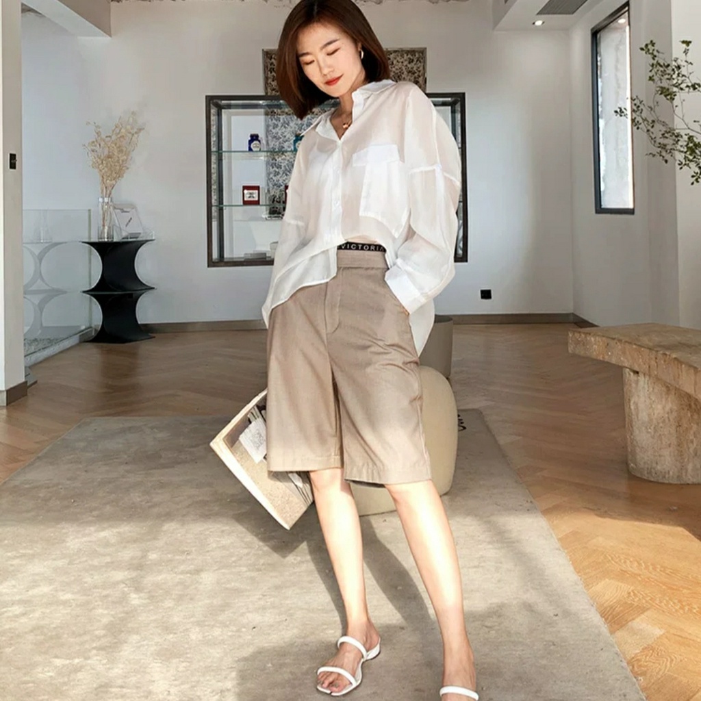 SALE MURAH CELANA PENDEK 6530 3M THREE M ARIZONA WALKING SHORTS PREMIUM PANTS KOREA KOREAN FASHION H