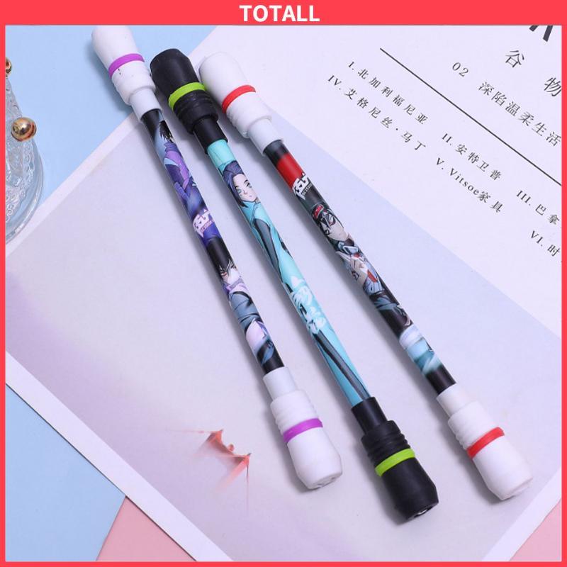 COD Anime Rotary Decompression Pen Siswa Dewasa Kompetisi Pena yang Dapat Ditulis-Totall